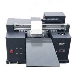 Machine d'imprimante de t-shirts 3d pour imprimer les affaires de peau mobiles WER-E1080UV